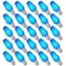 Luxrite C7 LED Blue Light Bulbs for String Lights 0.5W Enclosed Fixture Rated E12 Candelabra Base, 25PK LR21753-25PK - alternate 1